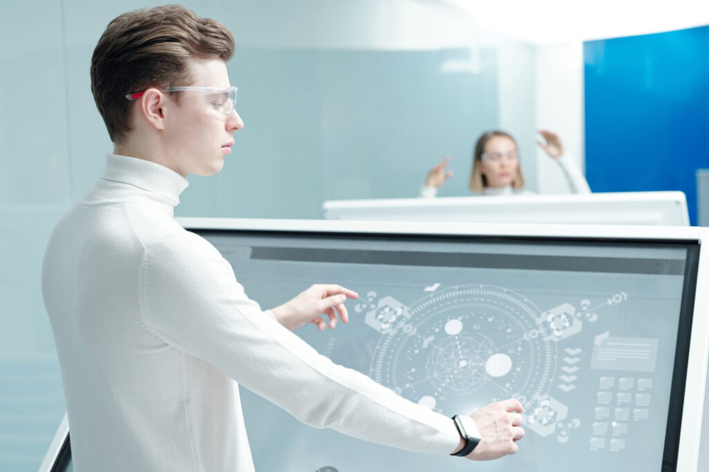 interactive panel display